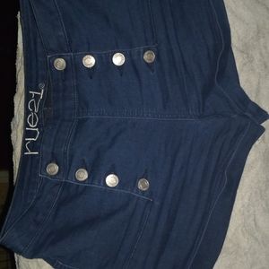 rue21 navy blue shorts size 7/8 and very comfortable